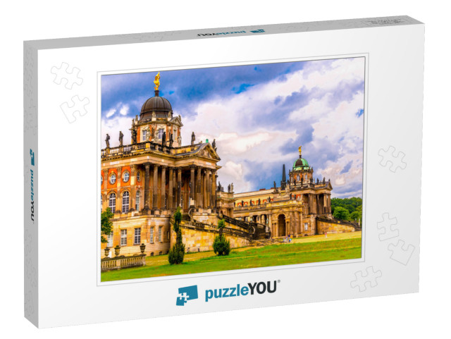 The New Palace a Huge Magnificent Palace from the 18th Ce... Jigsaw Puzzle