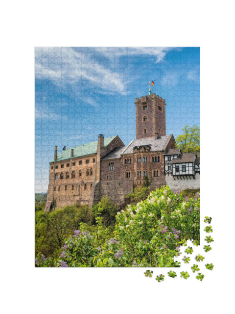 Wartburg Eisenach Deutschland... Jigsaw Puzzle with 1000 pieces