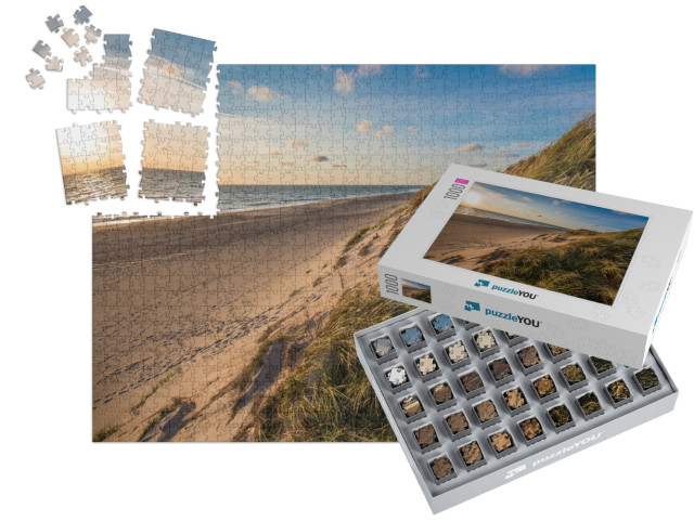 North Sea Beach, Jutland Coast in Denmark... | SMART SORTED® | Jigsaw Puzzle with 1000 pieces