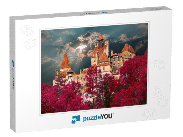 Old Architecture of the Famous Count Dracula Castle in th... Jigsaw Puzzle