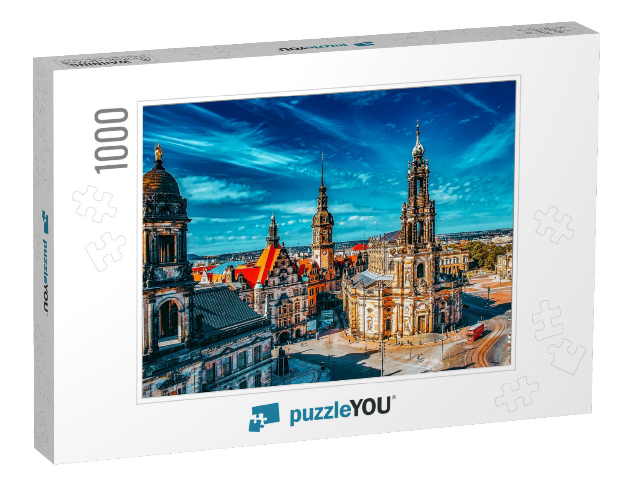 Historical Center of the Dresden Old Town. Dresden Has a... Jigsaw Puzzle with 1000 pieces