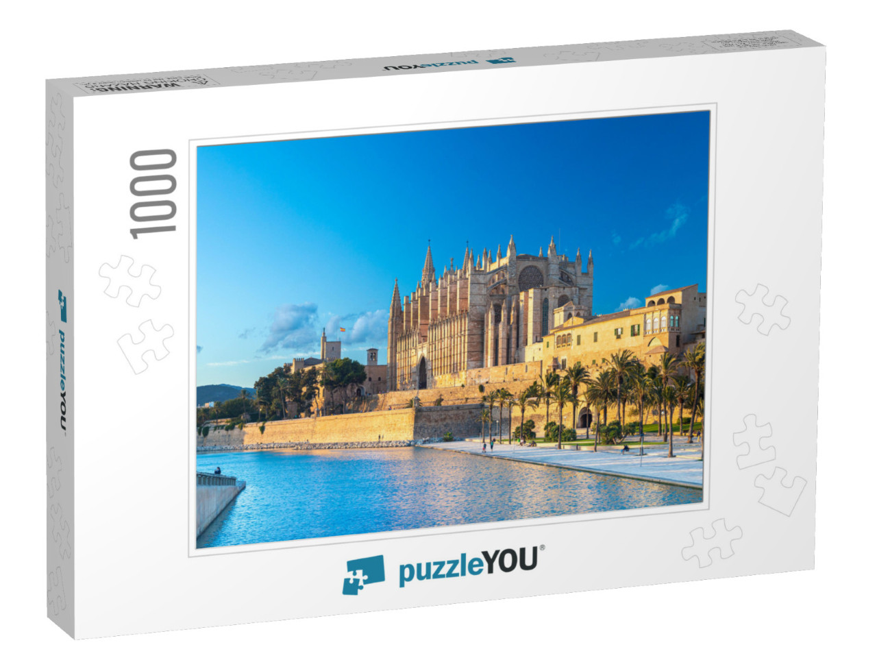 Panoramic View of Palma De Majorca, Mallorca Balearic Isl... Jigsaw Puzzle with 1000 pieces