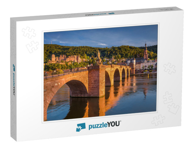 Heidelberg. Image of German City of Heidelberg During Sun... Jigsaw Puzzle