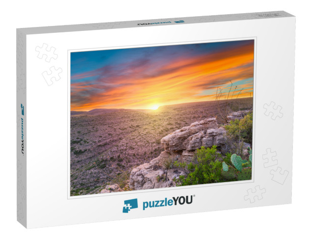 Carlsbad Cavern National Park, New Mexico, USA Overlooking... Jigsaw Puzzle