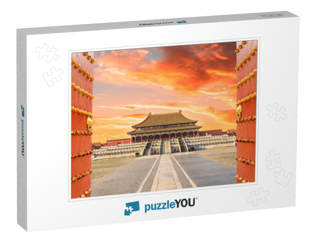 Ancient Royal Palaces of the Forbidden City in Beijing, C... Jigsaw Puzzle