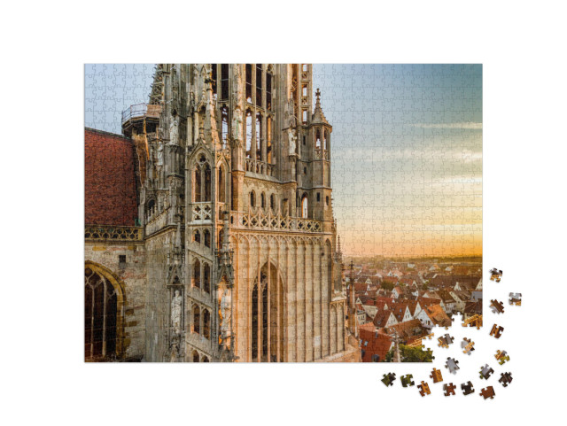 Ulm Cathedral, Germany... Jigsaw Puzzle with 1000 pieces