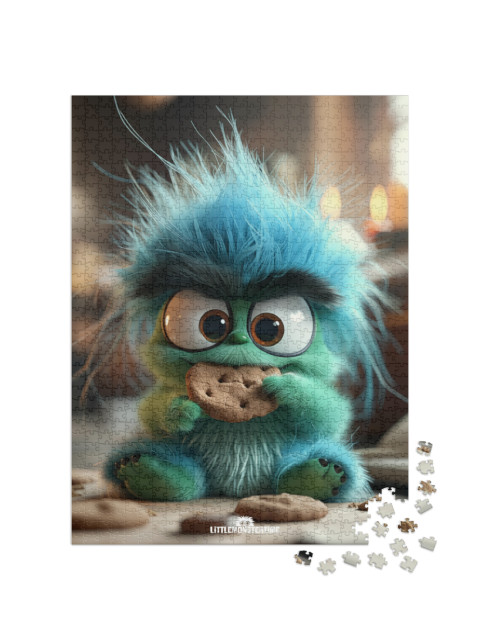 LITTLEMONSTERTIME: Bob Jigsaw Puzzle with 1000 pieces