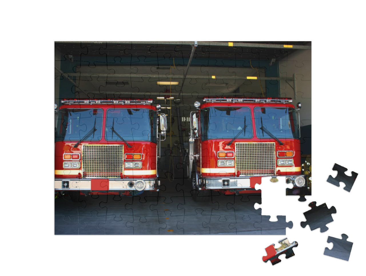 Fire Station... Jigsaw Puzzle with 100 pieces