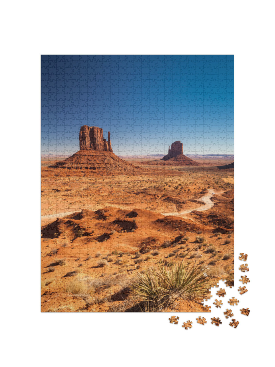 Monument Valley, Usa... Jigsaw Puzzle with 1000 pieces