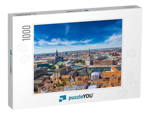 Copenhagen City, Denmark, Scandinavia. Beautiful Summer D... Jigsaw Puzzle with 1000 pieces