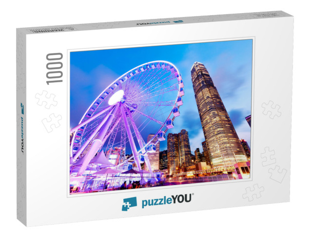 Hong Kong Observation Wheel... Jigsaw Puzzle with 1000 pieces