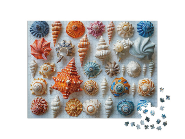 Seashells Jigsaw Puzzle with 1000 pieces