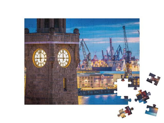 Hamburg - Germany... Jigsaw Puzzle with 100 pieces