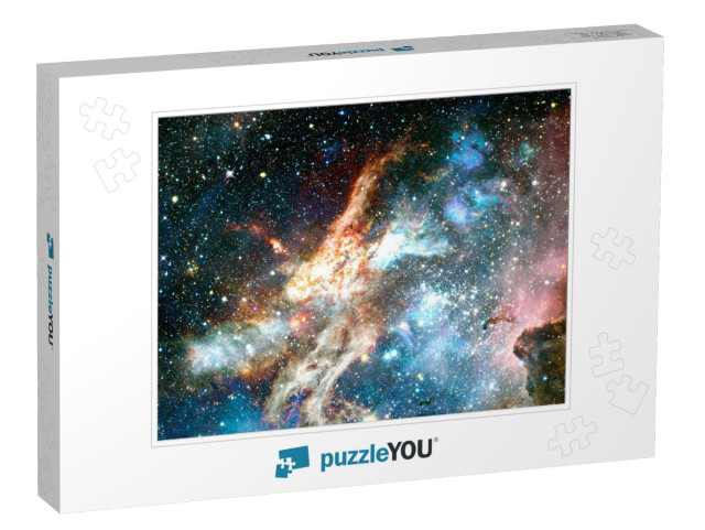 Endless Universe. Elements of This Image Furnished by Nas... Jigsaw Puzzle