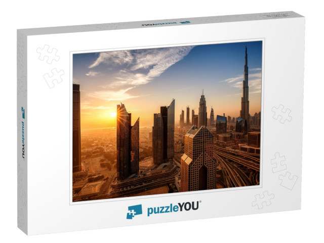 Dubai At Sunrise... Jigsaw Puzzle