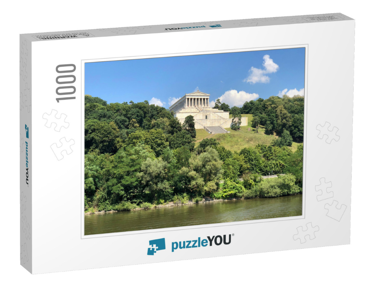 The Walhalla is a Hall of Fame that Honors Laudable & Dis... Jigsaw Puzzle with 1000 pieces