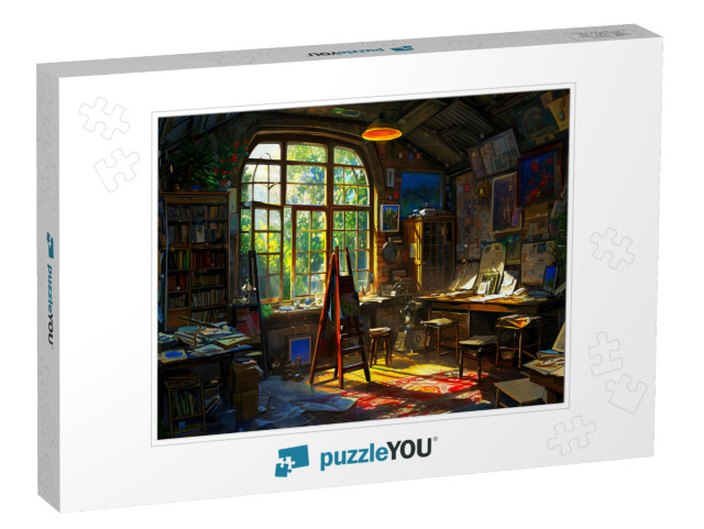 Artist Studio Jigsaw Puzzle