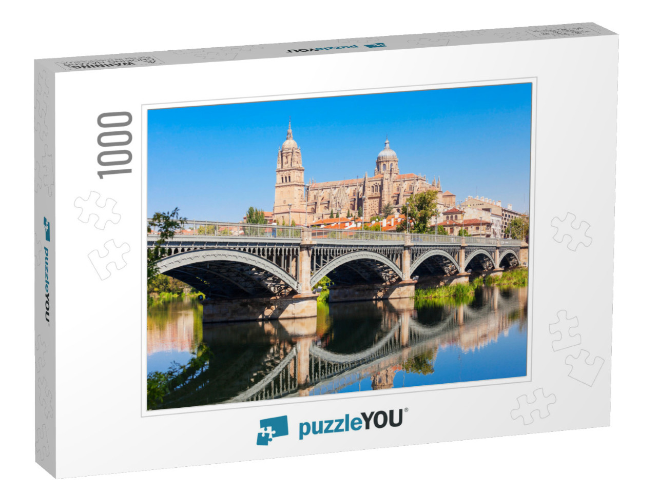 Salamanca Cathedral is a Late Gothic & Baroque Catedral i... Jigsaw Puzzle with 1000 pieces