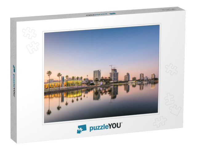 St. Petersburg, Florida, USA Downtown City Skyline on the... Jigsaw Puzzle