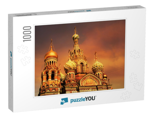 Church of the Savior on Spilled Blood or Cathedral of the... Jigsaw Puzzle with 1000 pieces