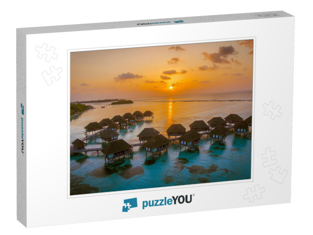 Amazing Bird Eyes View in Maldives... Jigsaw Puzzle