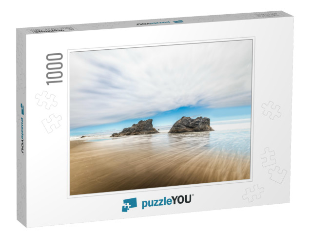 Ruby Beach on the West Coast, Olympic National Park, Wash... Jigsaw Puzzle with 1000 pieces