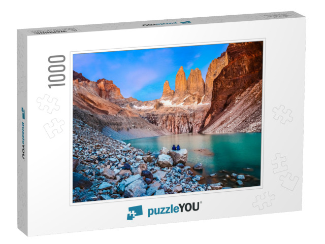 Torres Del Paine, National Park - Laguna Torres, Famous L... Jigsaw Puzzle with 1000 pieces