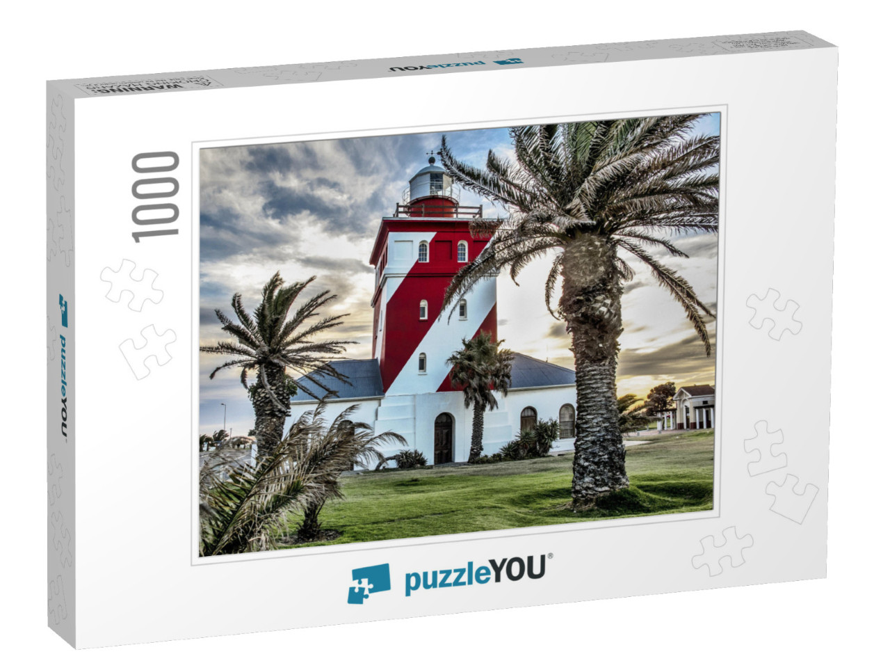 Green Point Light House in Cape Town... Jigsaw Puzzle with 1000 pieces