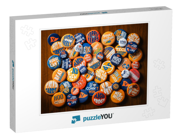 UVA Alumni Association Button Fun Jigsaw Puzzle