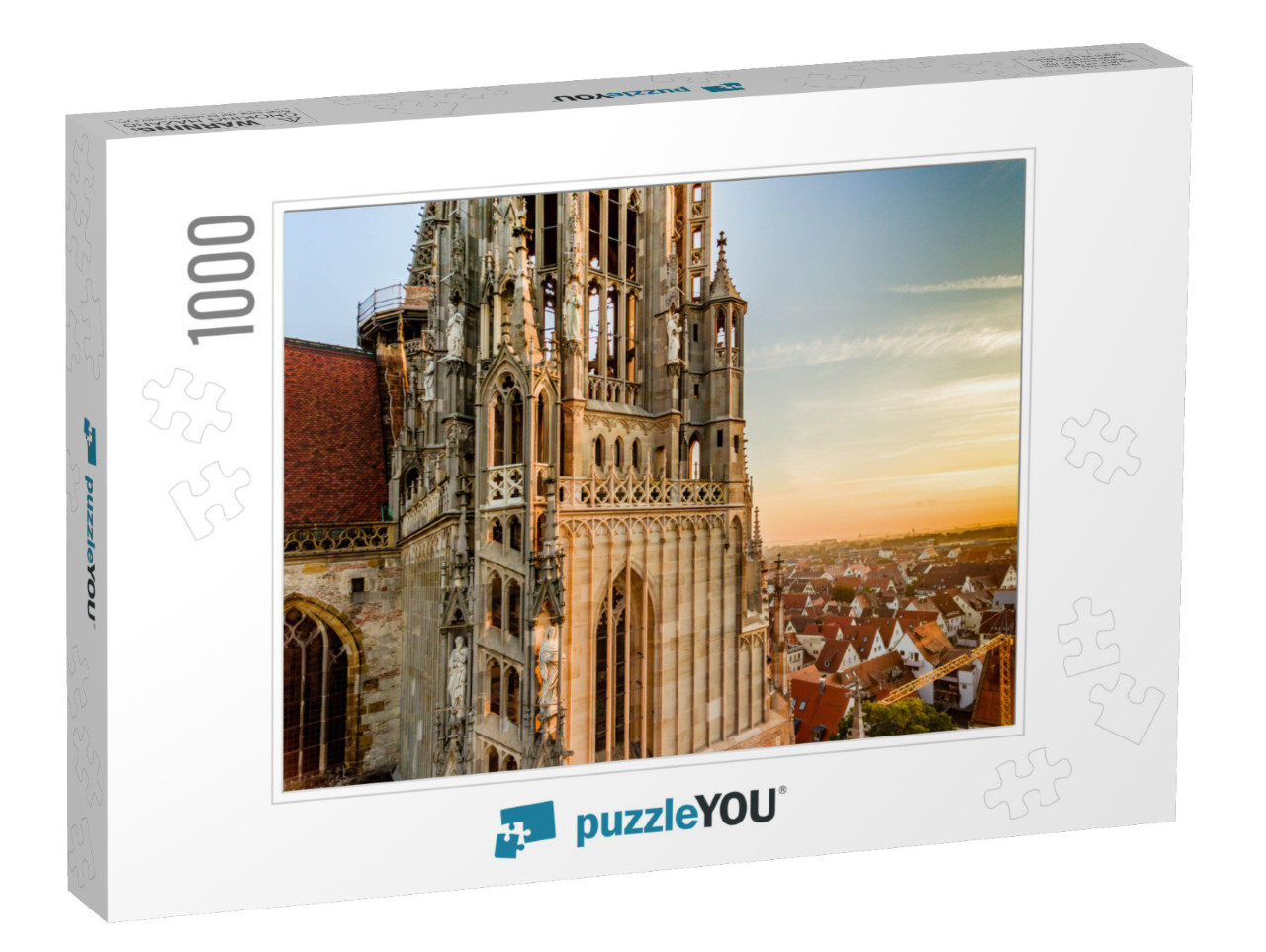 Ulm Cathedral, Germany... Jigsaw Puzzle with 1000 pieces