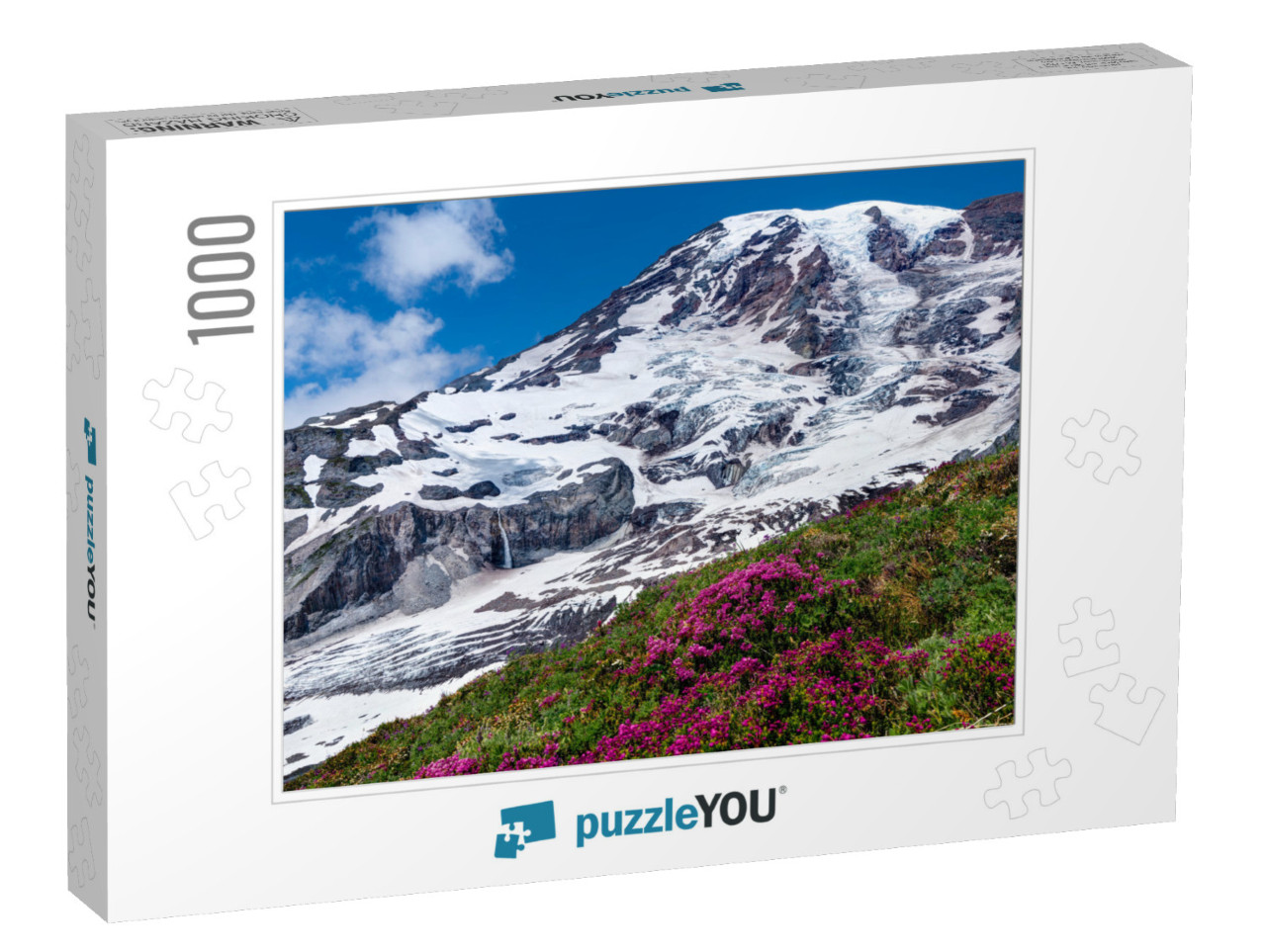 Skyline Trail, Mount Rainier. Mount Rainier National Park... Jigsaw Puzzle with 1000 pieces