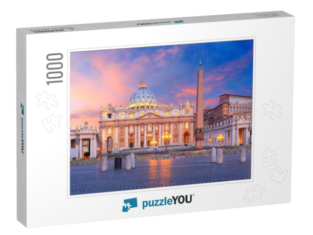 Rome, Vatican City... Jigsaw Puzzle with 1000 pieces