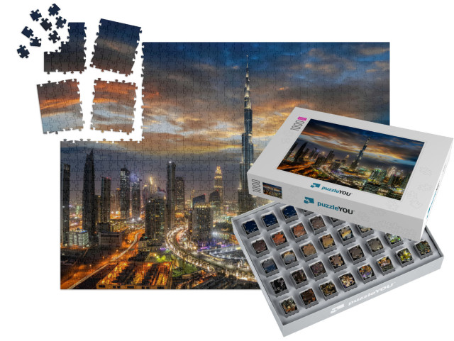 View to Dubai Business Bay with the Various Skyscrapers &... | SMART SORTED® | Jigsaw Puzzle with 1000 pieces