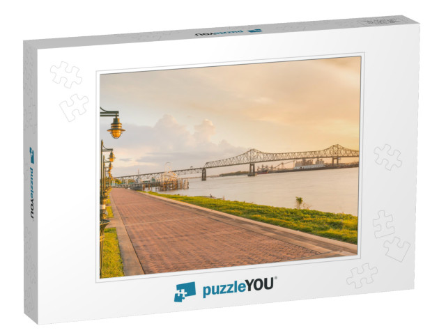 Walking Path Along the Mississippi River in Baton Rouge... Jigsaw Puzzle