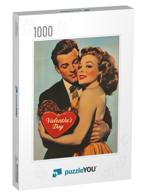 Classic Valentine's Day Jigsaw Puzzle with 1000 pieces