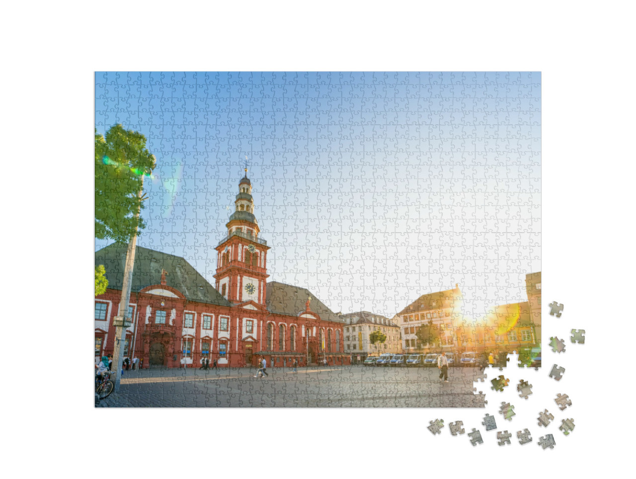 Mannheim, Market... Jigsaw Puzzle with 1000 pieces