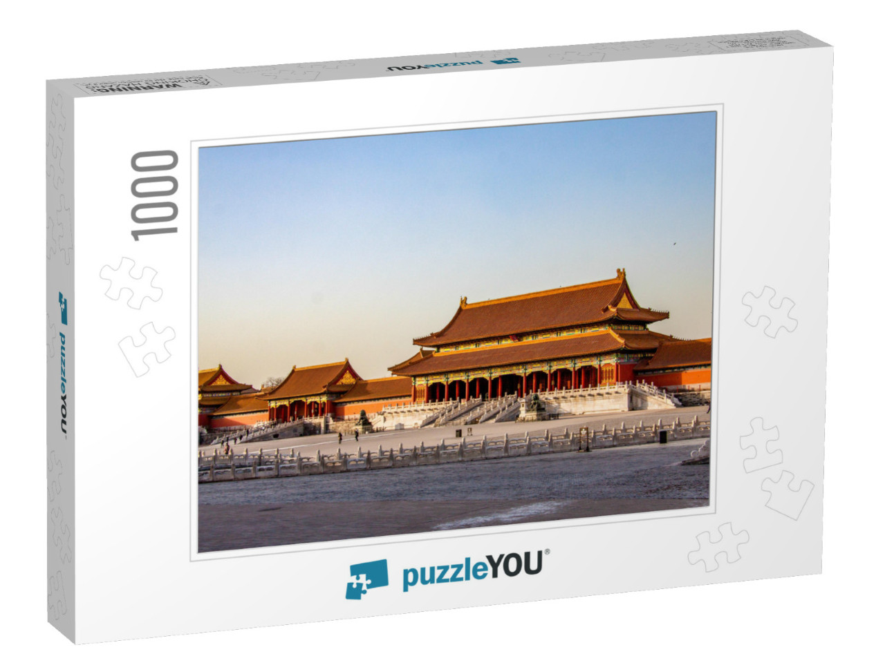 The Forbidden City, Ancient Palace in Beijing, China Shot... Jigsaw Puzzle with 1000 pieces