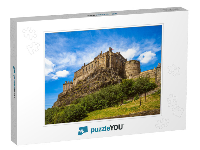 Edinburgh Castle in Edinburgh, Scotland, Up... Jigsaw Puzzle