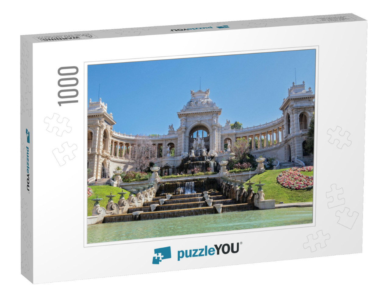 Palais Longchamp in Marseille, France... Jigsaw Puzzle with 1000 pieces