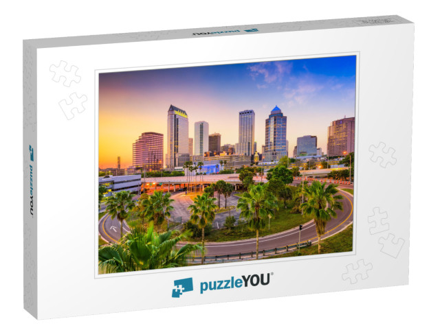 Tampa, Florida, USA Downtown Skyline... Jigsaw Puzzle