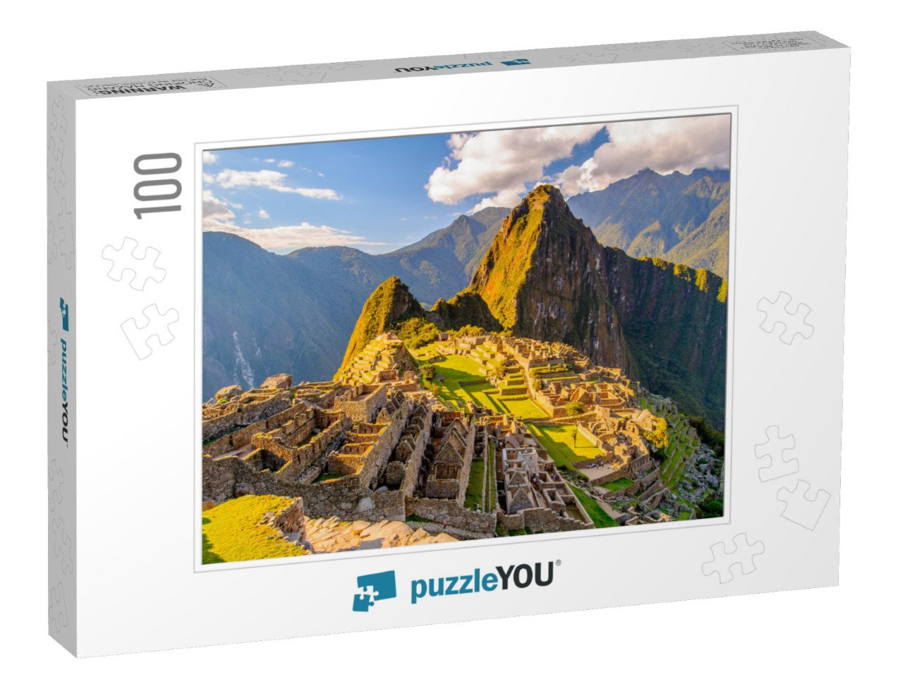 Machu Picchu Peru, Southa America, a UNESCO World Heritag... Jigsaw Puzzle with 100 pieces