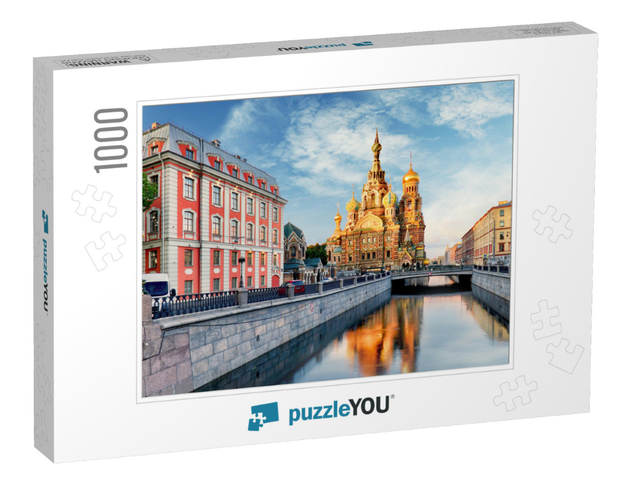 Church of the Savior on Spilled Blood, St. Petersburg, Ru... Jigsaw Puzzle with 1000 pieces