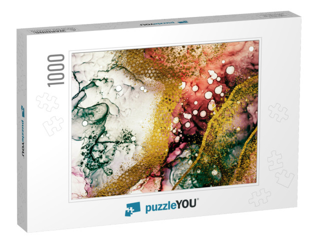 Transparent Creativity. Abstract Clouds -Art. Masterpiece... Jigsaw Puzzle with 1000 pieces