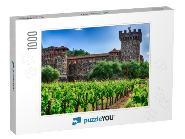 Vineyards of Napa Valley Wine Country... Jigsaw Puzzle with 1000 pieces