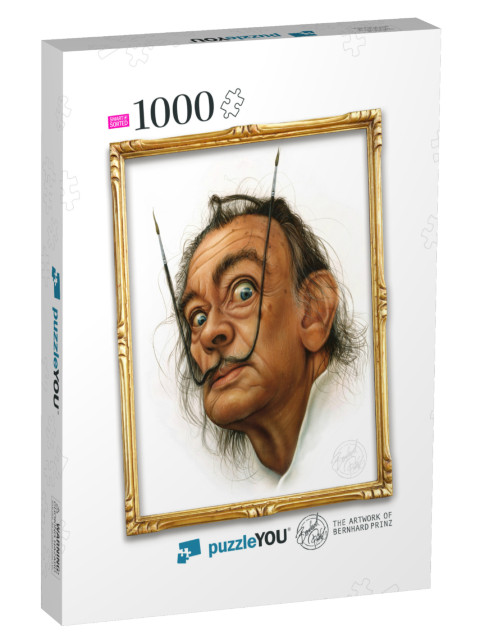 Salvador Dali Portrait Jigsaw Puzzle