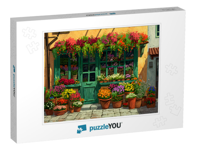 Flower Shop Jigsaw Puzzle