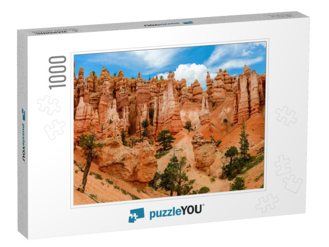 Hoodoos of Queens Stone Garden, Bryce Canyon National Par... Jigsaw Puzzle with 1000 pieces